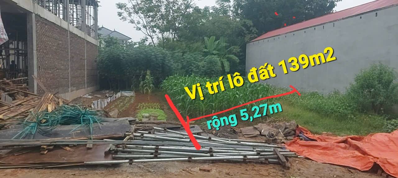 Đất nền 139,4m² tại TDP Đông Hòa, Vĩnh Yên - Cơ hội đầu tư hấp dẫn chỉ 1.8 tỷ!