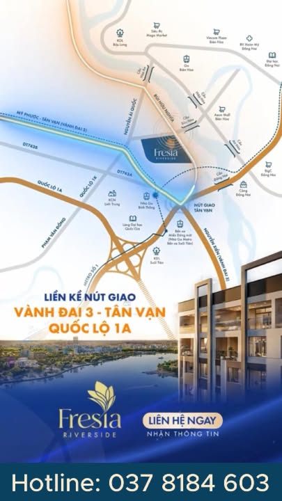 Căn hộ Freesia Riverside Biên Hòa 2PN giá 1.9 tỷ - Vị trí đắc địa, đầu tư sinh lời!