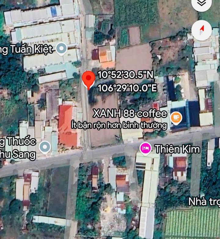 Đất thổ cư Mỹ Hạnh Nam, Đức Hòa 125m² giá 1.65 tỷ - Vị trí đẹp, an ninh tốt!