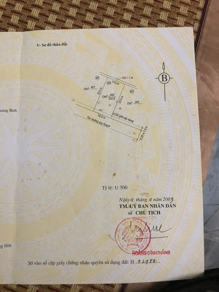 Đất nền đẹp tại khu quy hoạch Đồng Choi, Nghĩa Ninh, 200m² - Gần trung tâm thành phố!