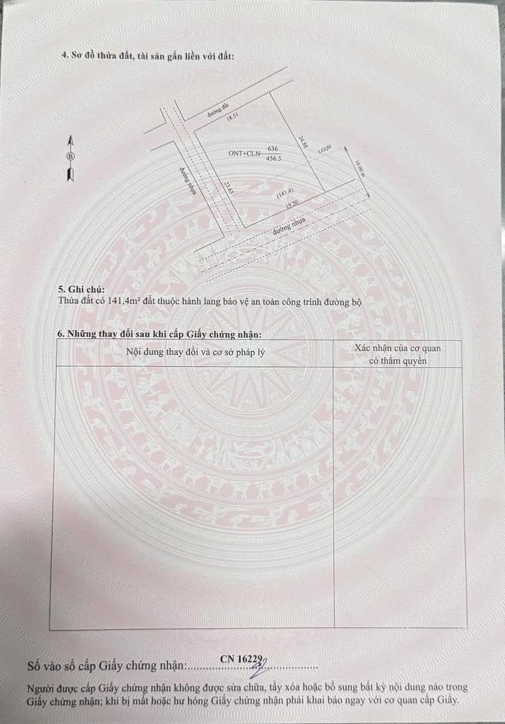 Đất nền 444m² tại khu phố Suối Cao A, Trảng Bàng - Giá chỉ 4.256 tỷ, cơ hội đầu tư sinh lời!