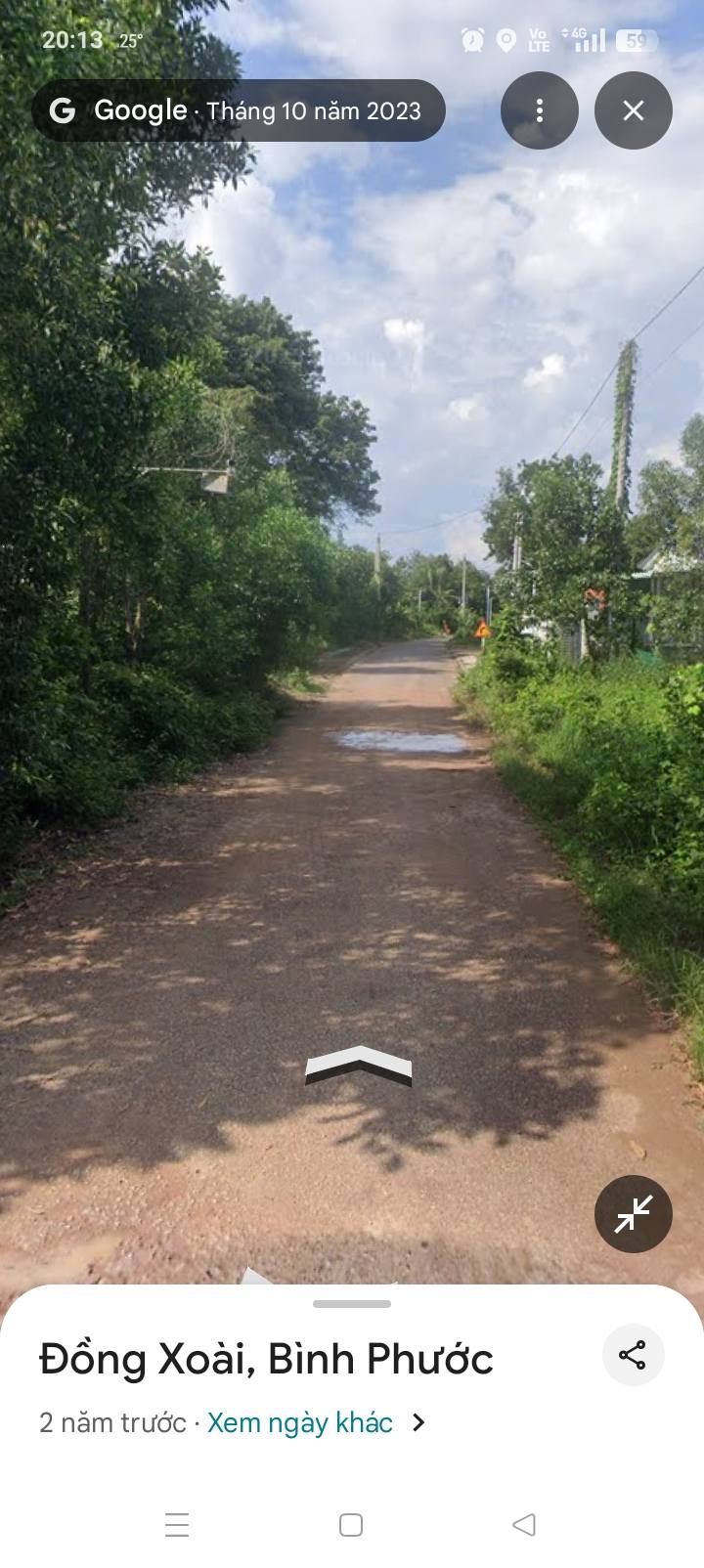 Đất nền khu phố 5, phường Tiến Thành, 1225m² giá 5 tỷ - Phù hợp làm nhà vườn hoặc đầu tư!