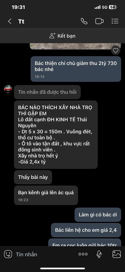 Đất thổ cư chính chủ 156m² tại Thịnh Đán - Giá tốt, vị trí đẹp!