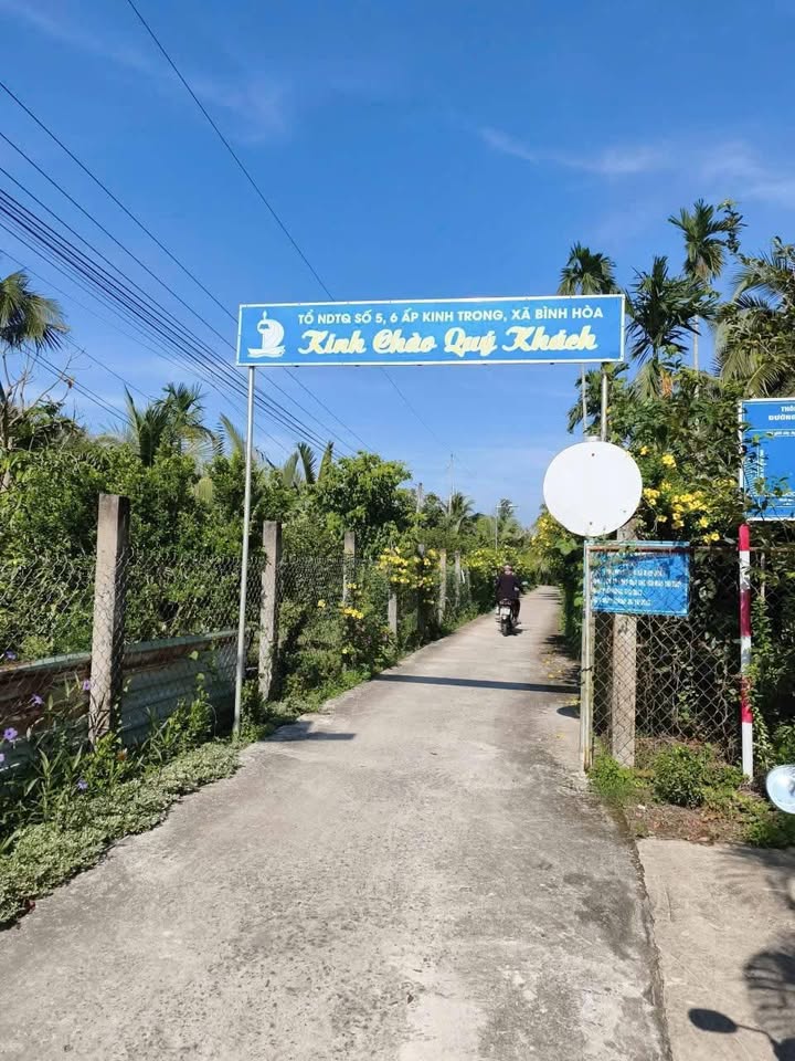 Đất vườn 2 công mặt tiền lộ Đan, Bình Hòa, Giồng Trôm - Giá chỉ 900 triệu