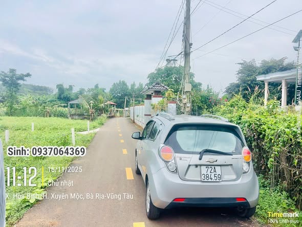 Đất Hòa Bình, Xuyên Mộc, BRVT 297m² giá 1.1 tỷ - Đầu tư sinh lời ngay!