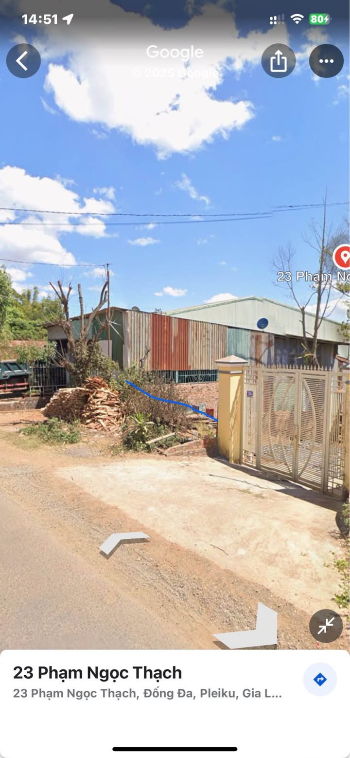 Bán đất mặt tiền Phạm Ngọc Thạch, Pleiku 200m² giá 1.95 tỷ - Cơ hội đầu tư hấp dẫn!