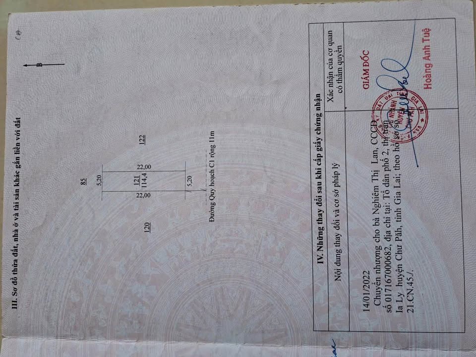 Đất ở Chư Păh Gia Lai 114m² - Bán gấp sau chợ Ia Ly!