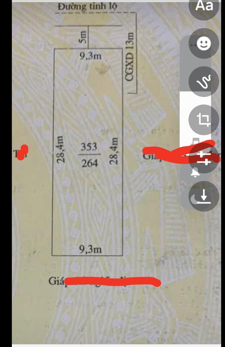 Đất thổ cư Đông Sơn 264m² giá 4 tỷ - Vị trí đắc địa gần trường học