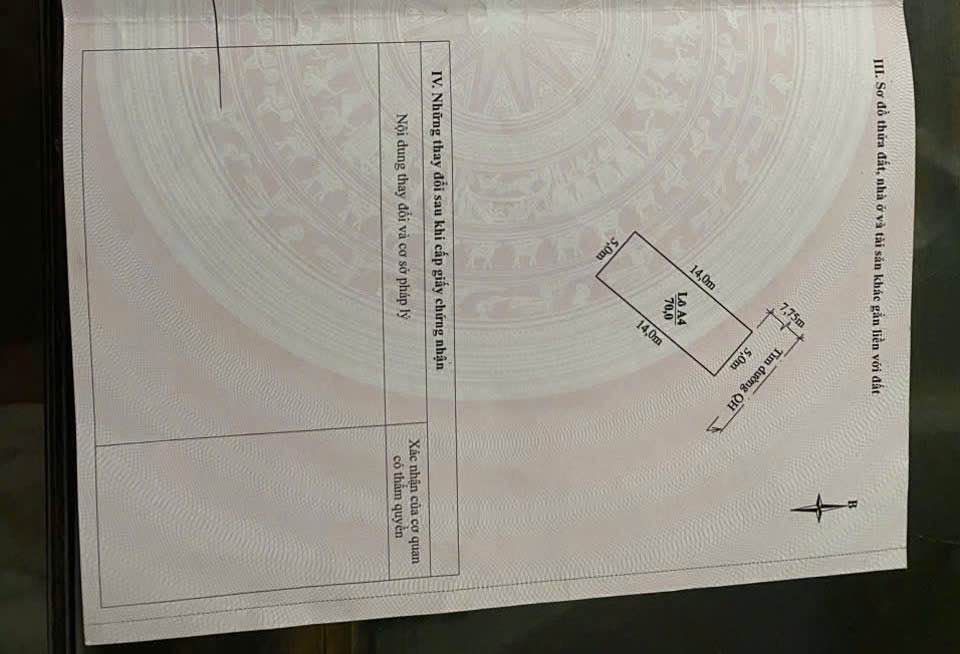 Đất nền Phường Hàm Rồng 70m² giá 3 tỷ - Cơ hội đầu tư tuyệt vời!