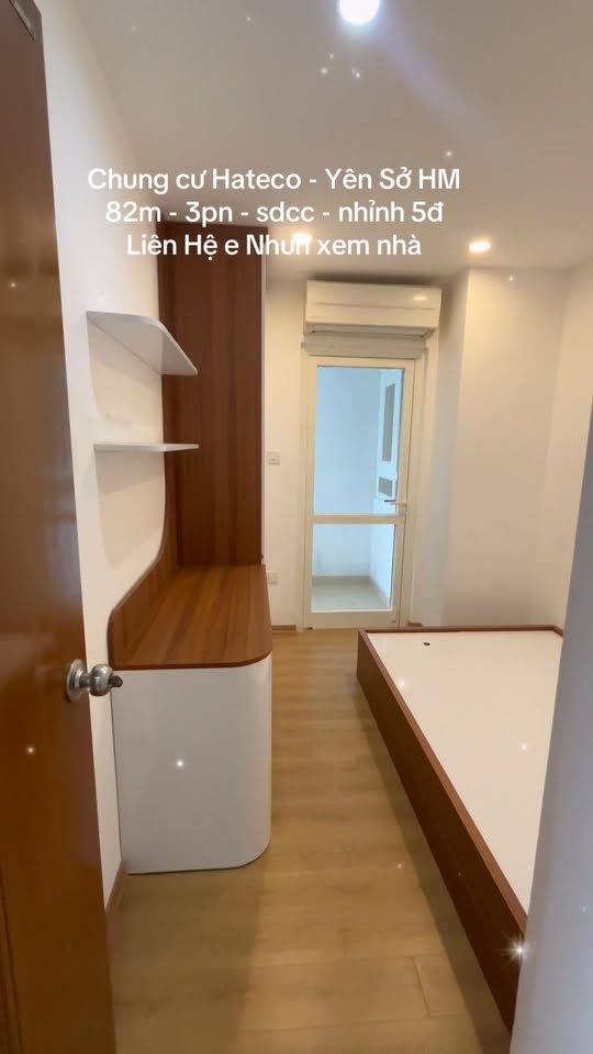 Căn hộ Chung cư Hateco Yên Sở 82m² giá 5 tỷ - An sinh đỉnh cao!
