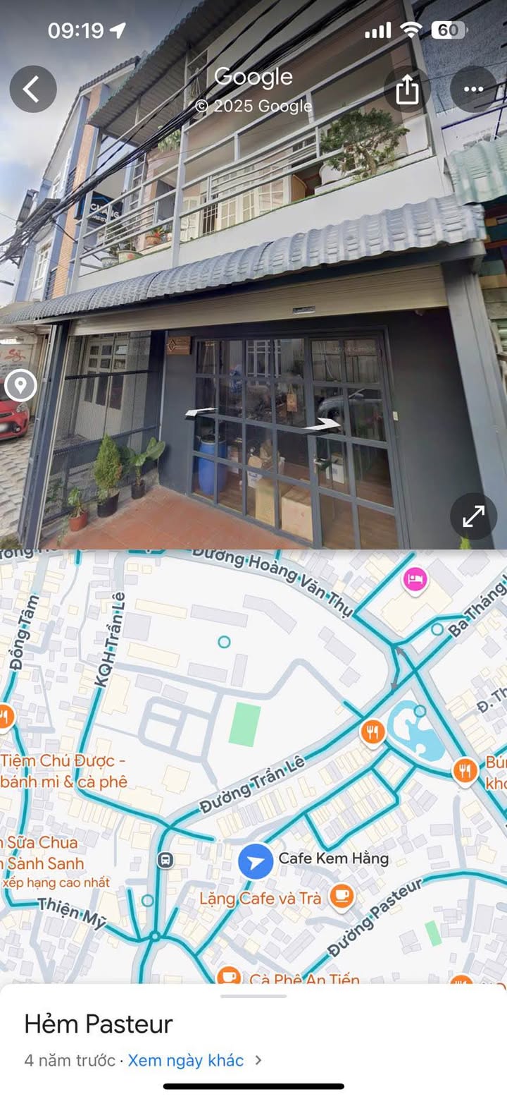 Nhà phố Hoàng Văn Thụ Đà Lạt 63m² giá 9.9 tỷ - Hẻm xe hơi vào tận nơi!