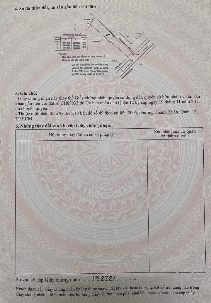 Nhà xưởng 317m² đường Thạnh Xuân 13, quận 12 - Đầu tư sinh lời 360 triệu/năm!