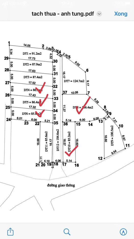 Đất nền Hương Sơn Bình Xuyên 91m² giá 900 triệu - Gần KCN Khai Quang!