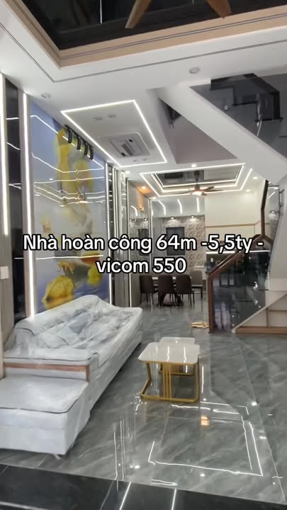 Nhà 3 Tầng Bình Hòa Dĩ An 64m² giá 5.5 tỷ - Sẵn sàng vào ở ngay!