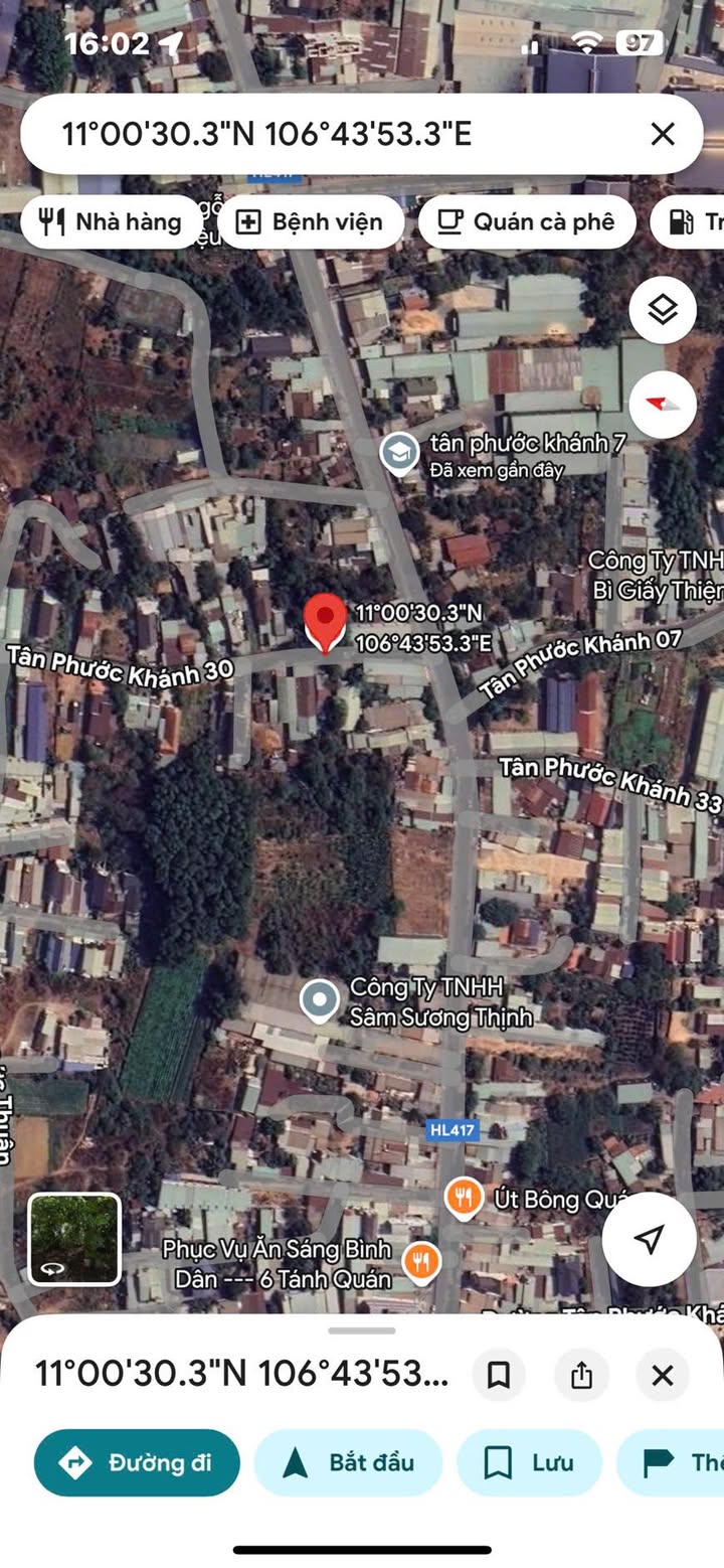 Đất nền Tân Phước Khánh 317m² giá 4.5 tỷ - Vị trí đẹp, thuận lợi đầu tư!