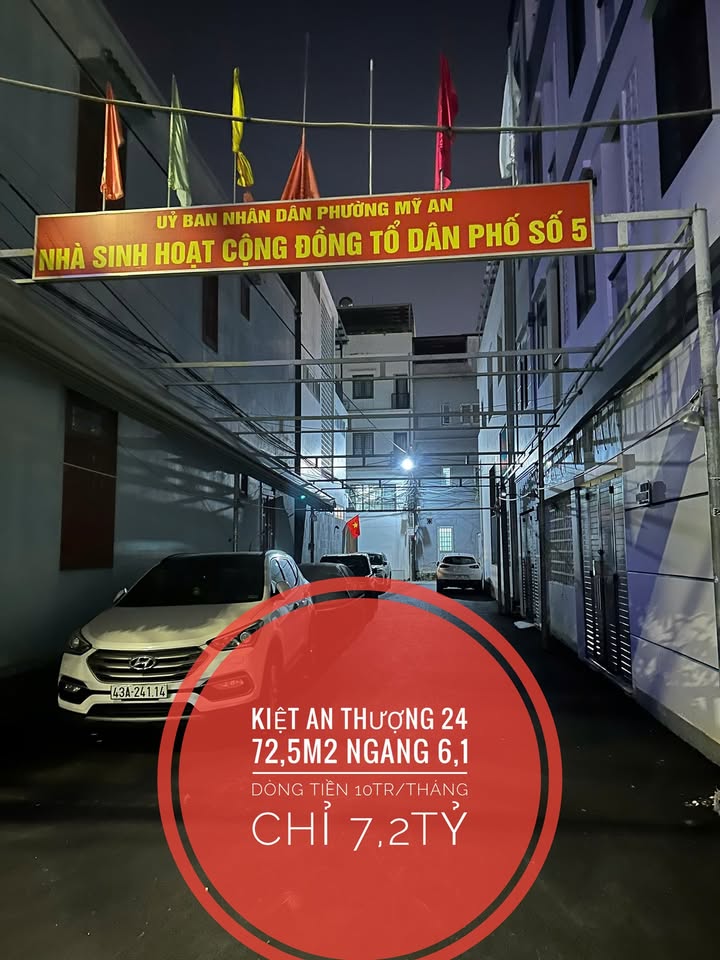 Đất tặng 2 nhà C4 khu An Thượng 72.5m² giá 7.2 tỷ - Cơ hội đầu tư sinh lời cao!