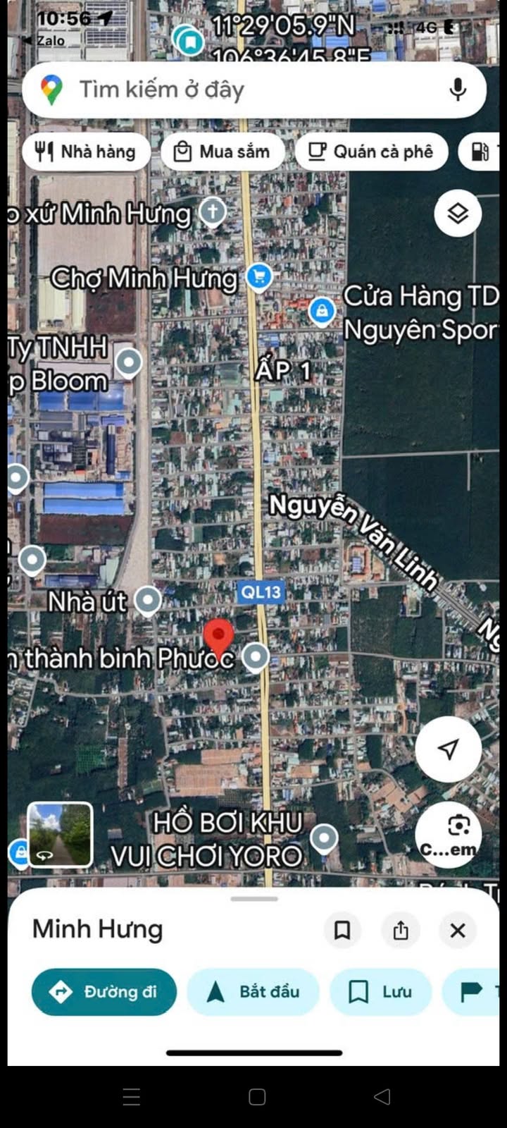 Đất nền 250m² phường Minh Hưng, Chơn Thành chỉ 800 triệu - Cơ hội đầu tư vàng!