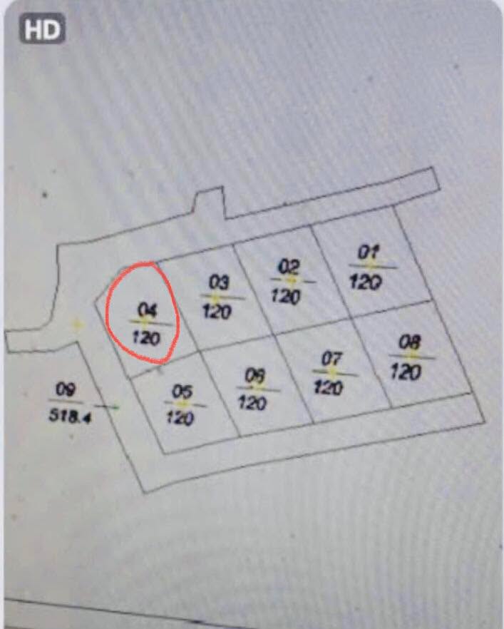 Đất nền lô góc 120m² tại Xóm Đình, Quốc Oai - Sổ đỏ chính chủ, giá chỉ 3.84 tỷ!