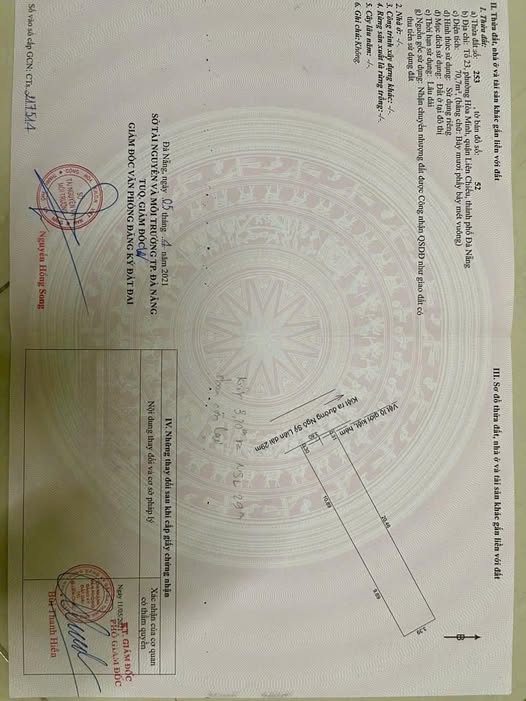 Đất nền Ngô Sĩ Liên, Đà Nẵng 70m² giá 2.59 tỷ - Đường ô tô vào tận nơi!