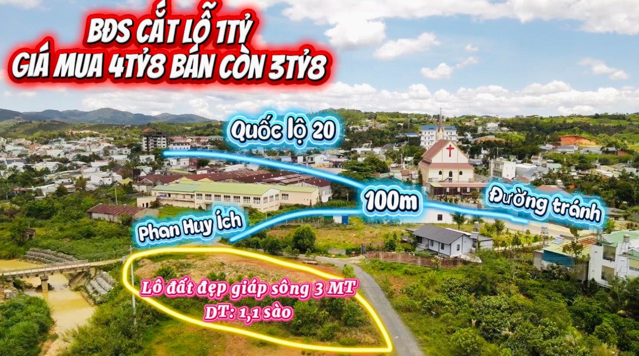 Đất nền Bảo Lộc 1107m² giá 3.8 tỷ - Cắt lỗ nhanh, vị trí đẹp!