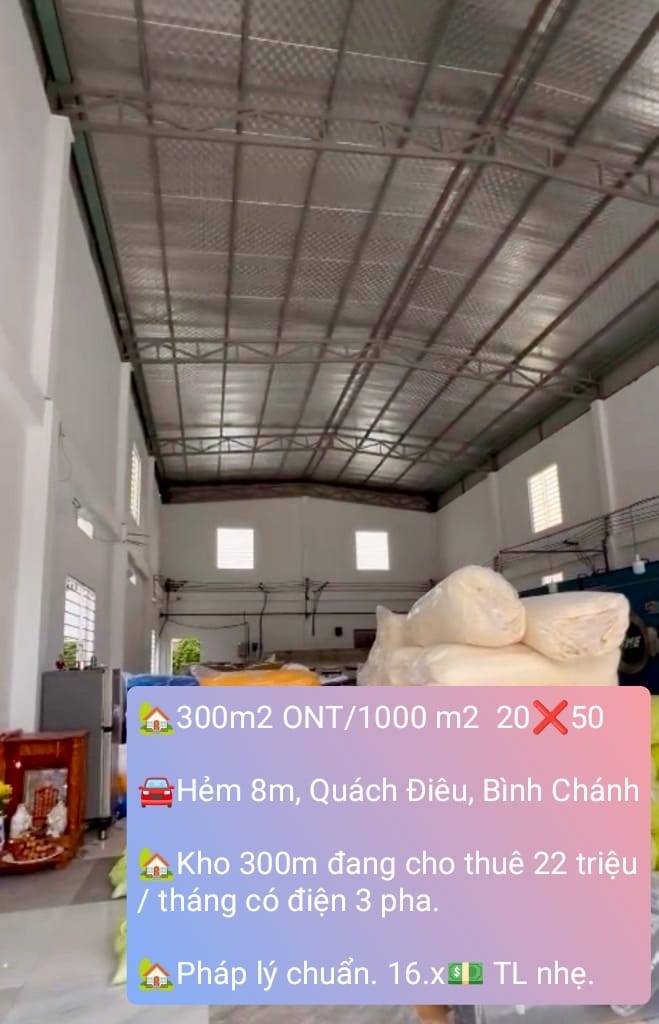 Đất nền 1000m² đường Quách Điêu, Bình Chánh - Đầu tư sinh lời cao!