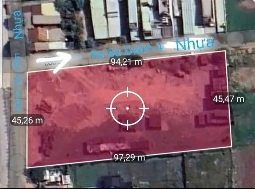 Lô đất 2 mặt tiền xã Bà Điểm huyện Hóc Môn 3800m² giá 95 tỷ - Cơ hội đầu tư tốt!