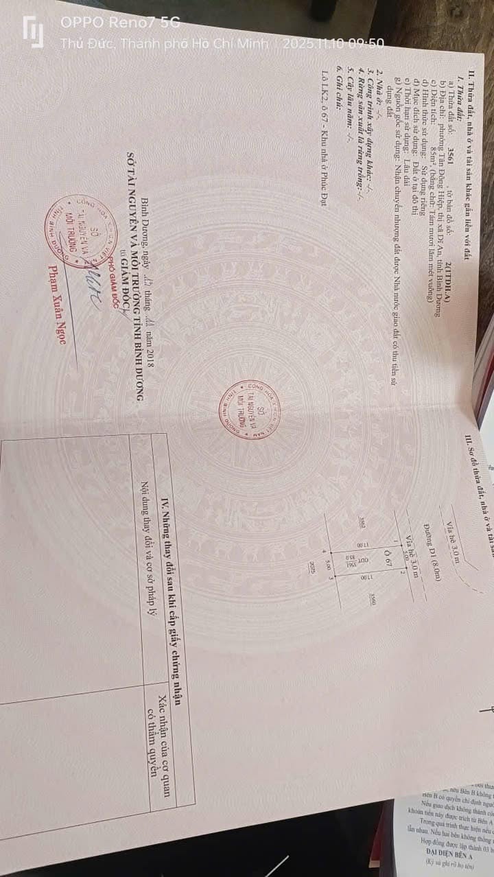 Đất nền Dĩ An 85m² giáp KCN VSIP - Đầu tư sinh lời hấp dẫn!