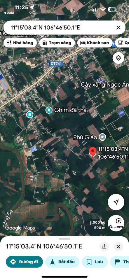 Đất Vĩnh Hòa, Phú Giáo 1200m² giá 700 triệu - Cơ hội đầu tư hiếm có!