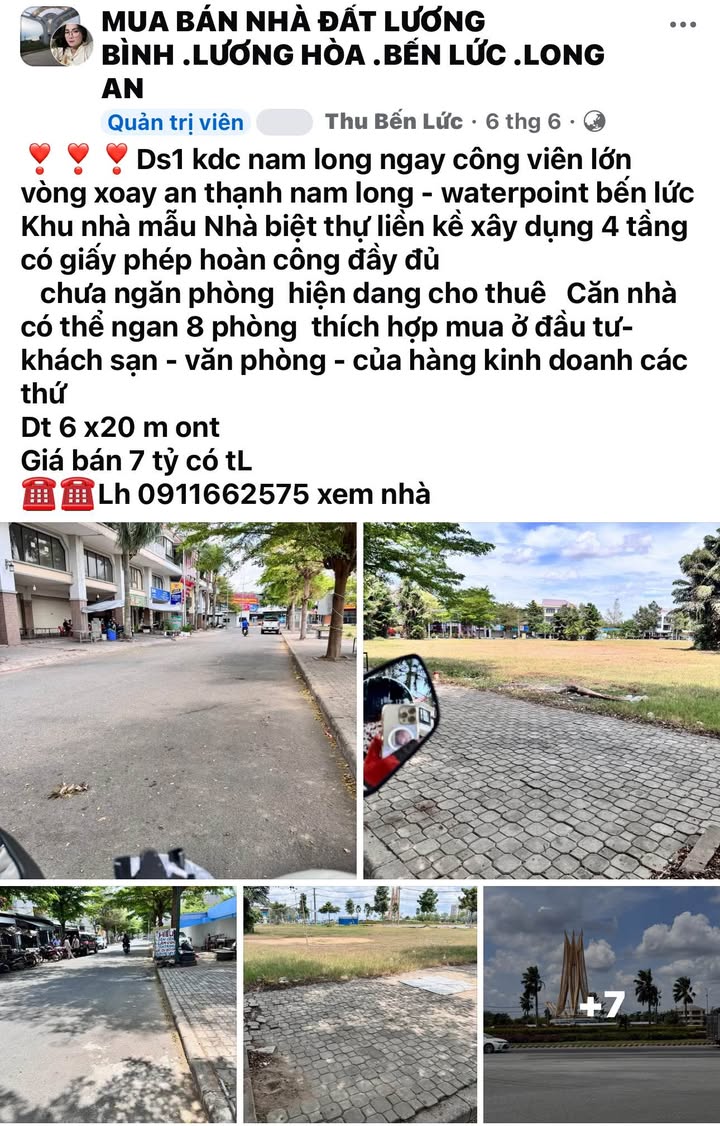 Nhà phố KDC Nam Long An Thạnh 120m² giá 7 tỷ - Thiết kế 4 tầng hiện đại!