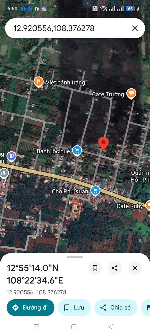 Đất 2 mặt tiền Phú Xuân, Krông Năng 1170m² giá 2.678 tỷ - Cơ hội đầu tư lý tưởng!