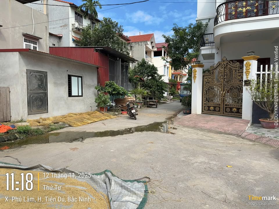 Đất nền lô góc 125m² tại Phú Lâm, Tiên Du - Giá chỉ 7.5 tỷ VNĐ!