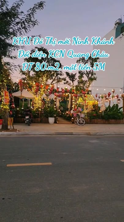 Đất nền Khu Đô Thị Ninh Khánh - Nếnh, Bắc Ninh 80m² giá chỉ 5 tỷ - Đầu tư sinh lời nhanh!