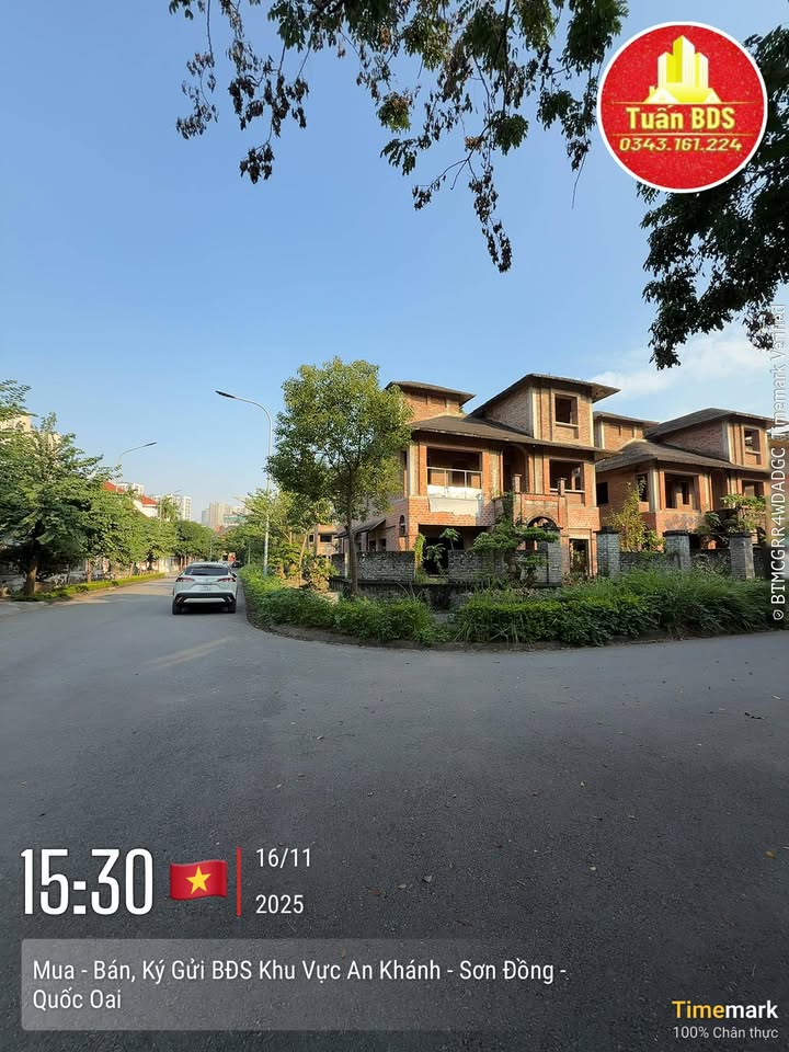 Biệt thự Hoa Phượng An Khánh 230m² giá 36.8 tỷ - Lô góc thoáng mát