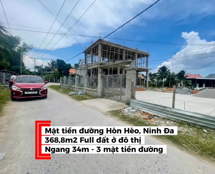 Đất Ninh Đa Ninh Hòa 368m² giá 3.1 tỷ - Đầu tư sinh lời ngay lập tức!