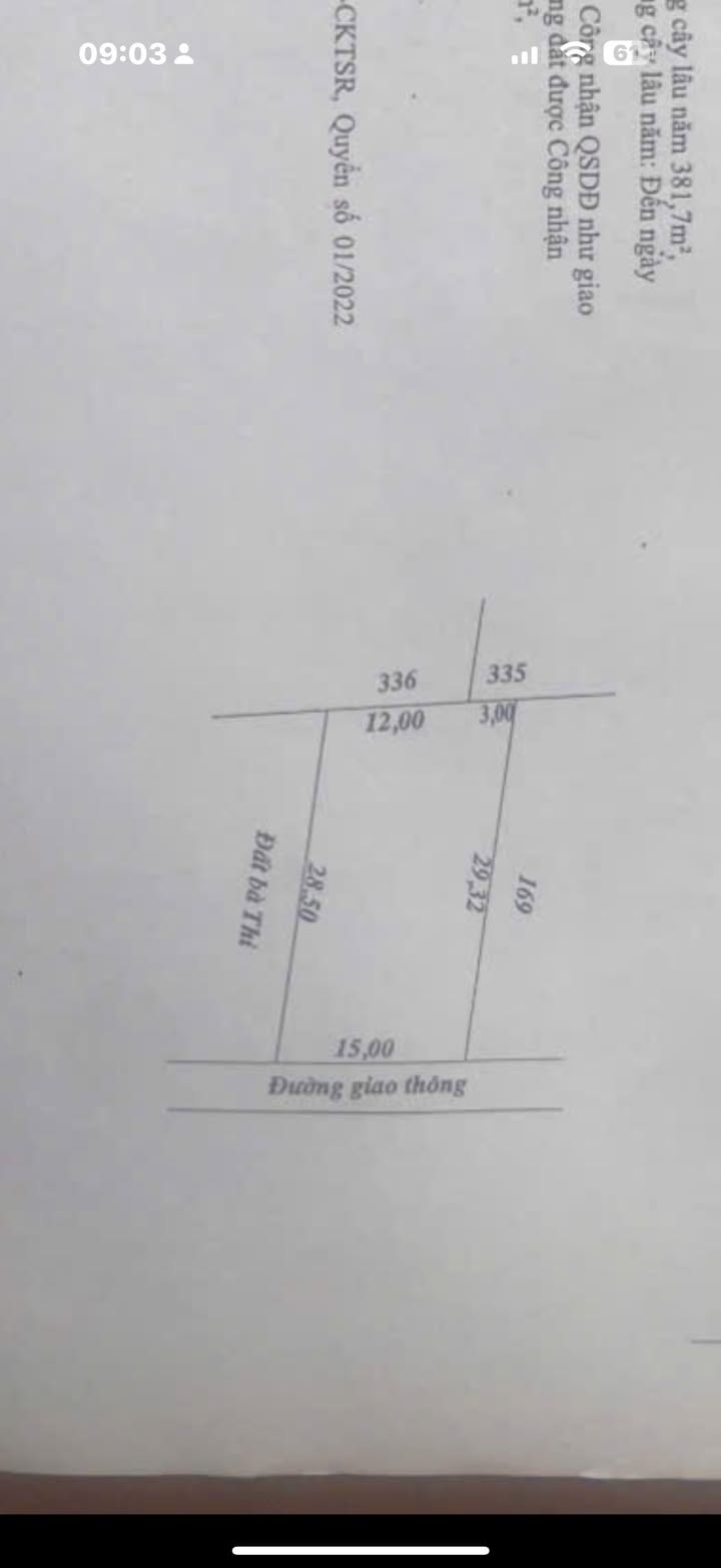 Đất nền Kỳ Trinh, mặt đường Phan Phú Tiên, 435m² - Cơ hội đầu tư sinh lời!