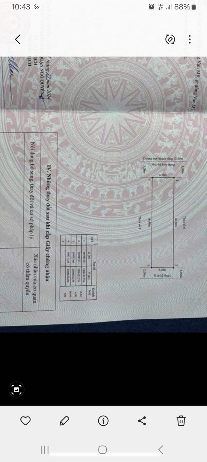 Đất nền tái định cư Vòng Vạn Mỹ 66m² giá chỉ 890 triệu - Cơ hội đầu tư tuyệt vời!