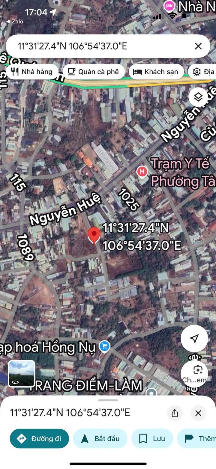 Đất thổ cư 131m² Tân Xuân, Đồng Xoài giá 850 triệu - Cách đường Nguyễn Huệ 100m!