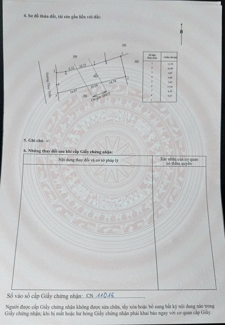 Nhà mặt đầm Thủy Triều Cam Hải Đông 440m² giá 12 tỷ - Bán gấp!