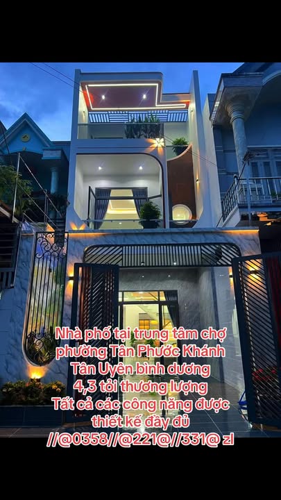 Nhà 2 tầng đường Võ Thị Sáu, Tân Phước Khánh 100m² giá 4.3 tỷ - Vị trí đẹp, sân ô tô