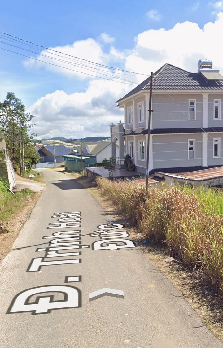 Lô đất 200m² 2 mặt tiền đường Trịnh Hoài Đức - Đà Lạt, giá 7.5 tỷ - Cơ hội đầu tư hấp dẫn!