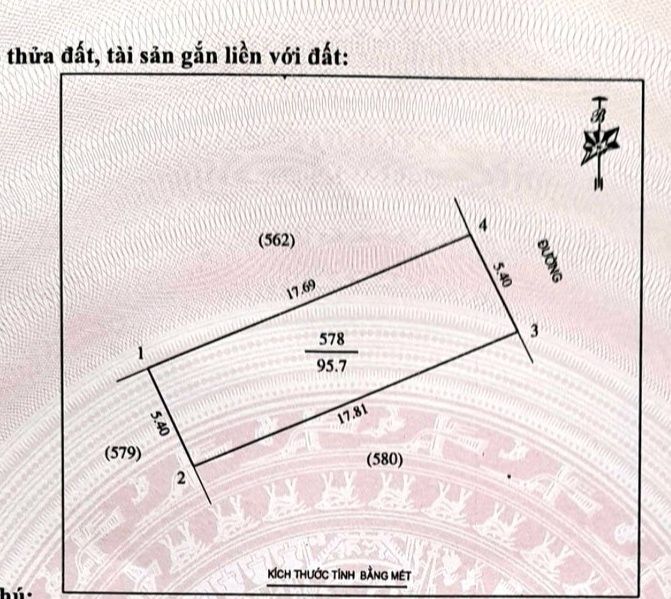 Đất Nghi Đức 96m² giá 3 tỷ - Vị trí đắc địa gần ủy ban và trường học!