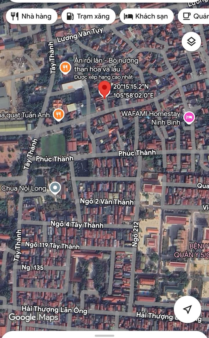 Đất nền ngõ đường Nam Thành, Ninh Bình 118.7m² - Đầu tư sinh lời ngay!