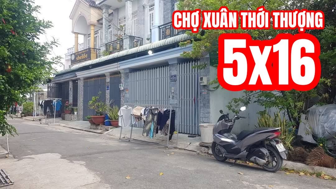Đất nền SHR 80m² tại Xuân Thới Thượng, 2.95 tỷ - Gần chợ Xuân Thới Thượng!