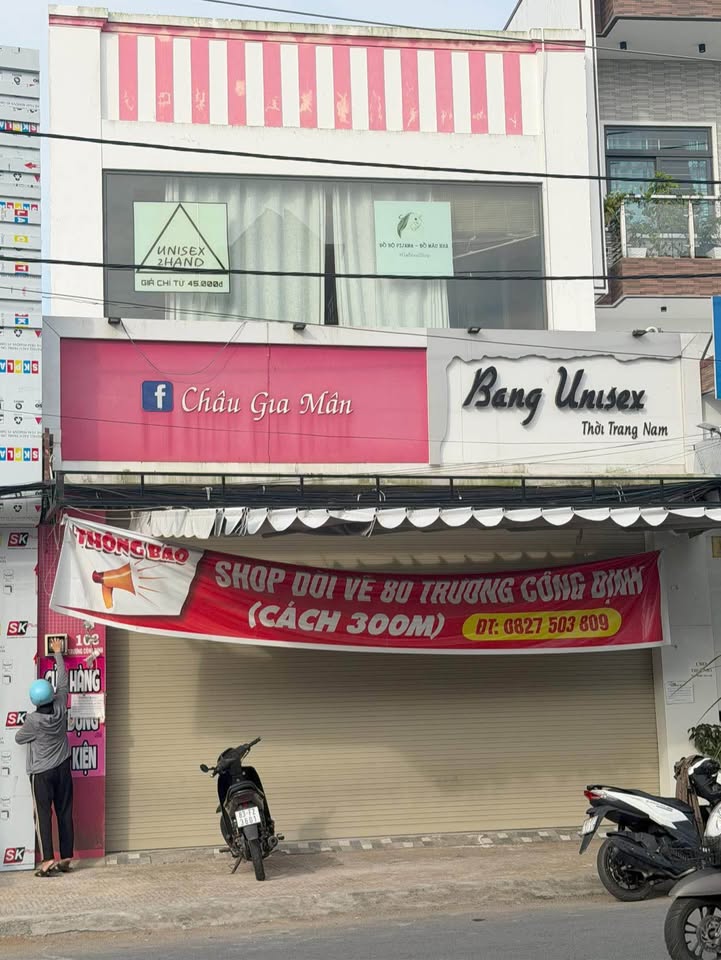 Nhà cho thuê mặt tiền đường Trương Công Định, Sóc Trăng 140m² - Kinh doanh thuận lợi!