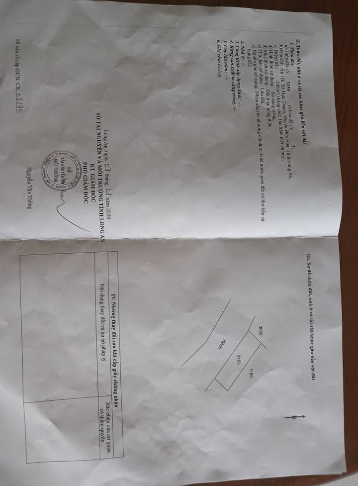 Đất nền 600m² ấp 1B Hựu Thạnh, Đức Hòa - Sổ đỏ chính chủ, đầu tư sinh lời!