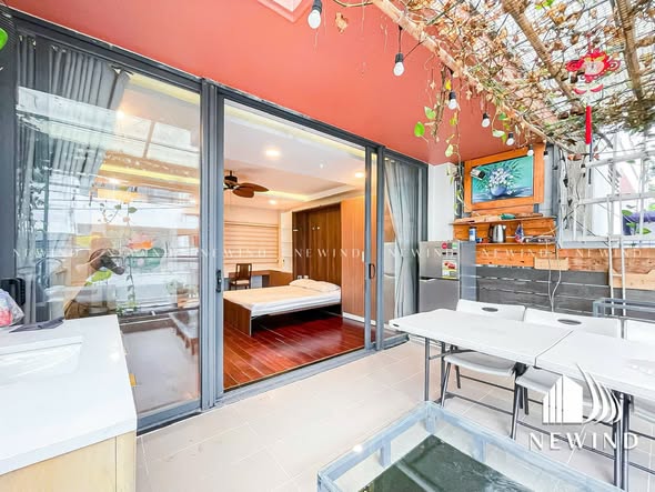 Studio cho thuê tại KDC Tân Thành Lập, Phú Mỹ, Quận 7 - Full nội thất và ban công rộng rãi!