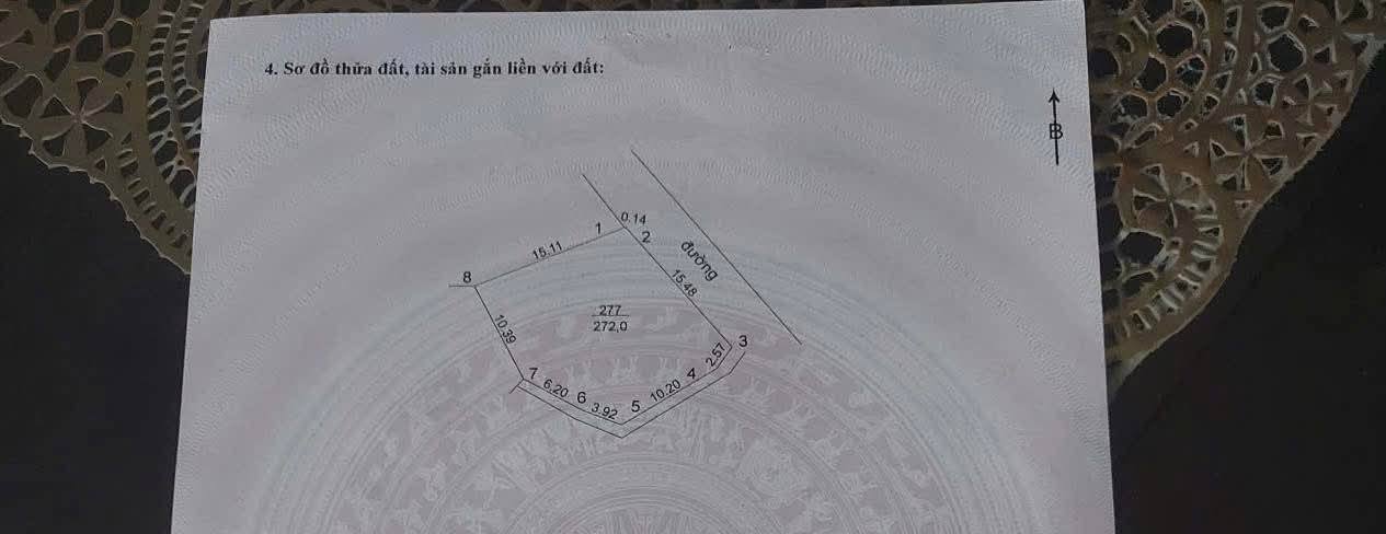 Đất thổ cư Cần Kiệm, Thạch Thất 272m² giá 3 tỷ - Cơ hội đầu tư tuyệt vời!