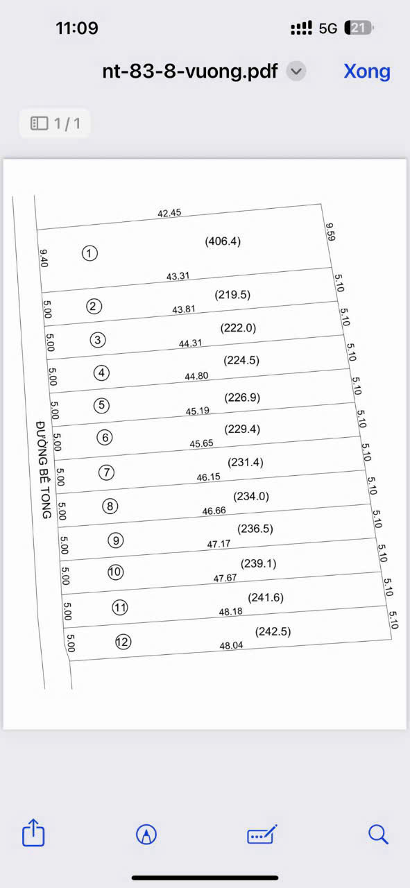 Đất nền Nghĩa Thành 225m² giá 1 tỷ - Đầu tư sinh lời ngay!
