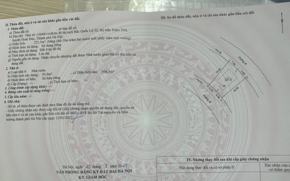 Nhà phố LiDeCo Hoài Đức 221.5m² - Đầu tư sinh lời lý tưởng!