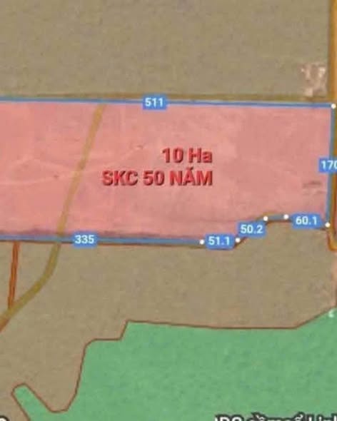 Đất SKC Tam Lập Phú Giáo 9.6ha giá 115 tỷ - Cơ hội đầu tư tuyệt vời!